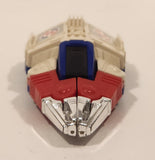 1985 McDonald's Tomy Japan Gobot Commandrons Velocitor Red Blue White Transformer Toy Vehicle