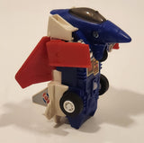 1985 McDonald's Tomy Japan Gobot Commandrons Magna Red Blue White Transformer Toy Vehicle