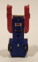 1985 McDonald's Tomy Japan Gobot Commandrons Motron Red Blue White Transformer Car Toy Vehicle