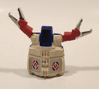 1985 McDonald's Tomy Japan Gobot Commandrons Velocitor Red Blue White Transformer Toy Vehicle