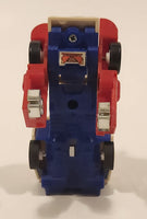 1985 McDonald's Tomy Japan Gobot Commandrons Motron Red Blue White Transformer Car Toy Vehicle