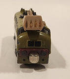 2002 Learning Curve Gullane Thomas & Friends Diesel 10 Train Engine Locomotive Brown Beige 4" Long Magnetic Die Cast Toy Vehicle