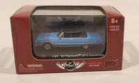 2006 Malibu International Reel Rides Tommy Boy The Movie '67 Plymouth GTX Convertible Blue 1:87 Scale Die Cast Toy Car Vehicle