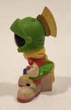 Rare 1997 Warner Bros. Looney Tunes Marvin The Martian 2 3/4" Tall Toy Figure