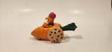 1987-1988 Orange Fraggle Rock 'Gobo' Carrot Shaped Toy Car Vehicle McDonald's Happy Meal Toy