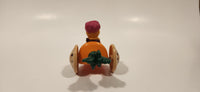 1987-1988 Orange Fraggle Rock 'Gobo' Carrot Shaped Toy Car Vehicle McDonald's Happy Meal Toy