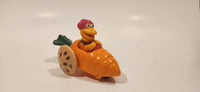 1987-1988 Orange Fraggle Rock 'Gobo' Carrot Shaped Toy Car Vehicle McDonald's Happy Meal Toy