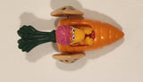 1987-1988 Orange Fraggle Rock 'Gobo' Carrot Shaped Toy Car Vehicle McDonald's Happy Meal Toy