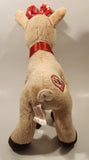 2014 Character Arts Rudolph The Red Nosed Reindeer 50 Years 12" Tall Stuffed Plush Toy