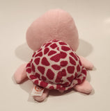 2014 Ty Beanie Boo Shellby The Pink Turtle 7" Tall Stuffed Plush Toy