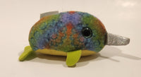 2019 McDonald's Ty Beanie Babies Nori The Narwahl Stuffed Plush Toy