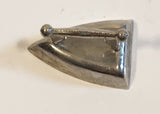 Vintage Miniature Dollhouse Sized 1 5/8" Long Metal Sad Iron