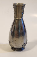 2003 Arthur Court Victorian Style Silver Look Heavy 4" Tall Bud Vase