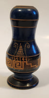 Vintage Greek Islands Wood Salt Shaker Single