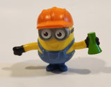 2019 McDonald's UCS Minions The Rise of Gru Construction Dave 2" Plastic Toy Figure