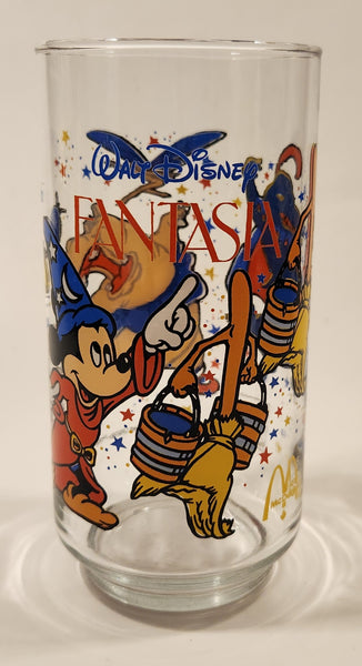 1980s McDonald's Walt Disney Productions Fantasia 5 3/4" Tall Glass Cup