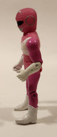 KO Knockoff Mighty Morphin Power Rangers Pink 5 1/2" Soft Head Toy Action Figure