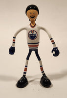 Kid Galaxy NHL Edmonton Oilers Hockey Player 5 1/2" Rubber Poseable Toy Figure