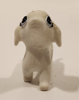 Crayola Scribble Scrubbie 3" Long White Weiner Dog Toy Figure