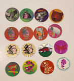Mixed Pogs Caps Lot of 16