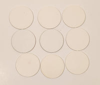 Mixed Yin Yang Pogs Caps Lot of 9