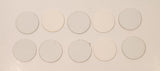 Mixed Pandas and Whales Pogs Caps Lot of 10