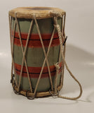 India Colorful Kids Dholak Drum 8 1/2" Tall