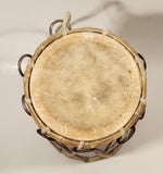 India Colorful Kids Dholak Drum 8 1/2" Tall