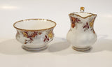 Royal Albert Bone China Lenora Sugar Bowl and Creamer Jug Made in England