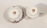 Royal Albert Bone China Lenora Sugar Bowl and Creamer Jug Made in England