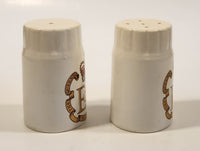 1952-1977 EIIR Queen Elizabeth II 25th Anniversary Silver Jubilee Salt and Pepper Shaker Set