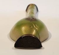 Vintage Green Bottle 3 1/4" x 11 1/4" Chalkware Wall Hanging