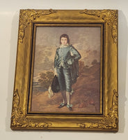 Thomas Gainsborough (1770) The Blue Boy Art Print Painting in Ornate Frame