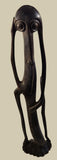 African Makonde Carved Rosewood Fantasy Figure 20 1/2" Tall Statue Sculpture