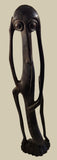 African Makonde Carved Rosewood Fantasy Figure 20 1/2" Tall Statue Sculpture
