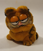 1978, 1981 Dakin Paws Garfield 6 1/2" Tall Toy Plush Stuffed Character