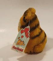 1978 R. Dakin Paws Garfield 5" Tall Toy Mini Bean Bag Plush Stuffed Character with Tag