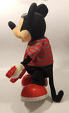 2010 Mattel Fisher Price Disney Mickey Mouse Rock Star with Guitar Animated Sing Moving 14" Tall Toy Plush Stuffed Character