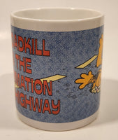 OZ Paws Garfield I'm Roadkill On The Information Superhighway Coffee Mug Cup By Jim Davis New in Box