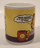 OZ Paws Garfield "Good Morning" Is A Contradiction In Terms Coffee Mug Cup By Jim Davis New in Box