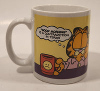 OZ Paws Garfield "Good Morning" Is A Contradiction In Terms Coffee Mug Cup By Jim Davis New in Box