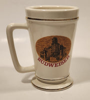 Vintage 1968 Anheuser-Busch Budweiser Beer Brew House 1897 5 5/8" Tall Ceramic Stein Mug Made in USA