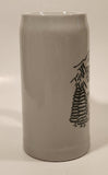 Vintage Ceramarte Anheuser-Busch Bavarian Beer 6 1/4" Tall Ceramic Stein Mug Made in Brazil