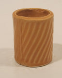 Vintage Brown Twist Ceramic Toothpick Holder Made in Japan