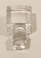 Heavy Clear Glass Bottle Stopper