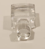 Heavy Clear Glass Bottle Stopper