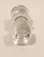 Heavy Clear Glass Bottle Stopper