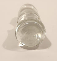 Heavy Clear Glass Bottle Stopper