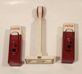 1993 The Coca Cola Company Drink Coca Cola Have A Coke Soda Pop Vending Machine Salt and Paper Shaker Set with Holder