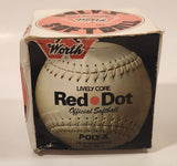 Worth Solid Core Lively Core Red Dot Official Poly-X Leather Cover Softball No. PX-1 New in Box